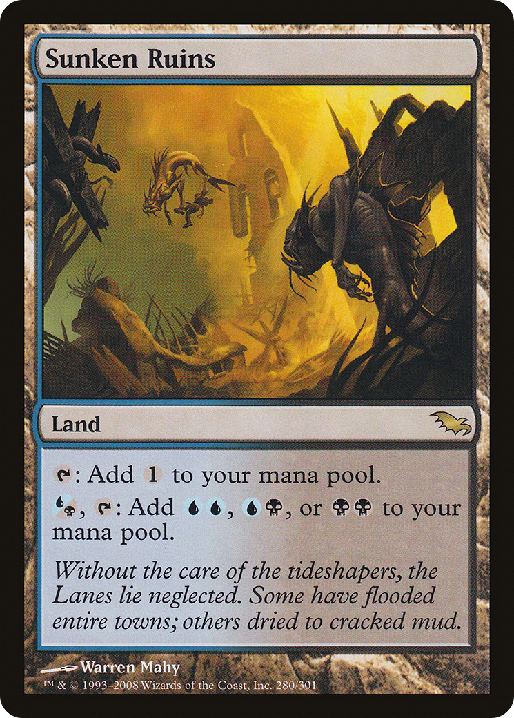 {R} Sunken Ruins [Shadowmoor][SHM 280]