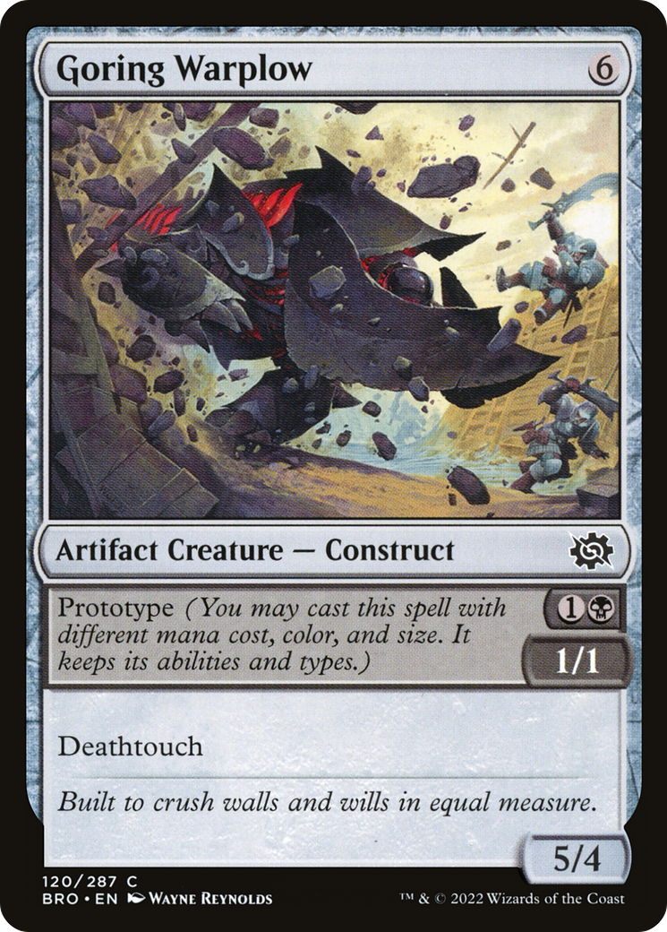 {C} Goring Warplow [The Brothers' War][BRO 120]