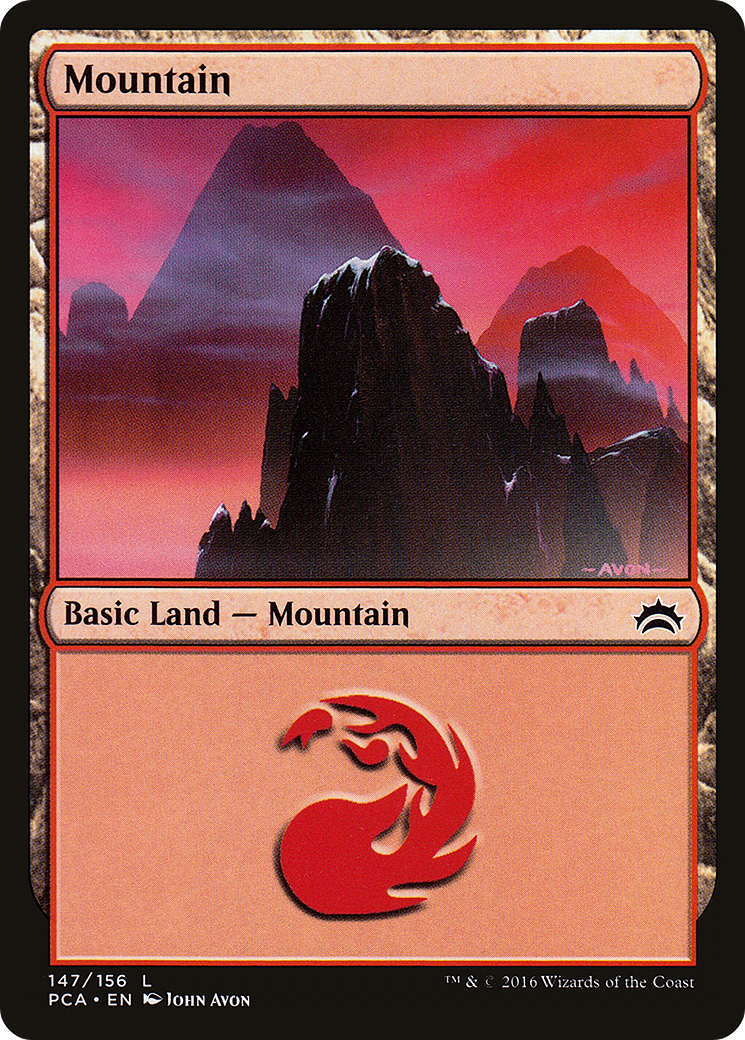 {B}[PCA 147] Mountain (147) [Planechase Anthology]
