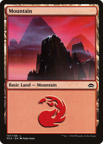 {B}[PCA 147] Mountain (147) [Planechase Anthology]