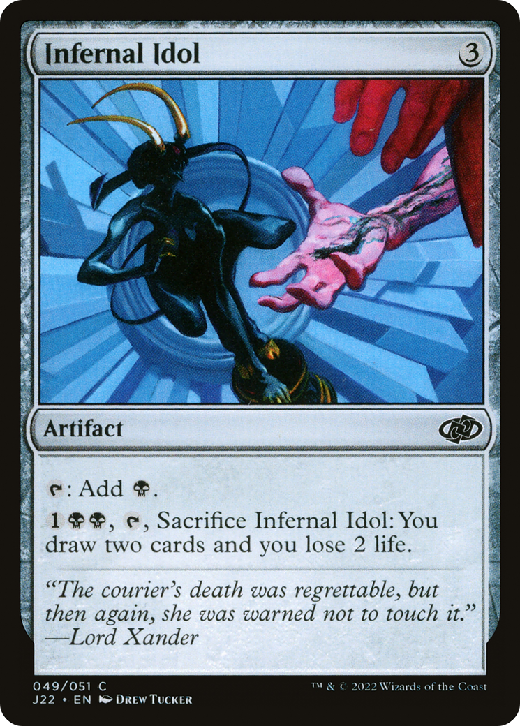 {C} Infernal Idol [Jumpstart 2022][J22 049]