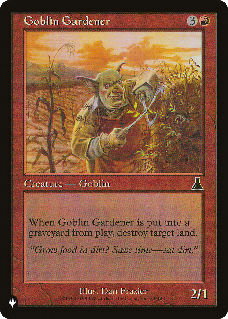 Goblin Gardener [LIST 84/143]