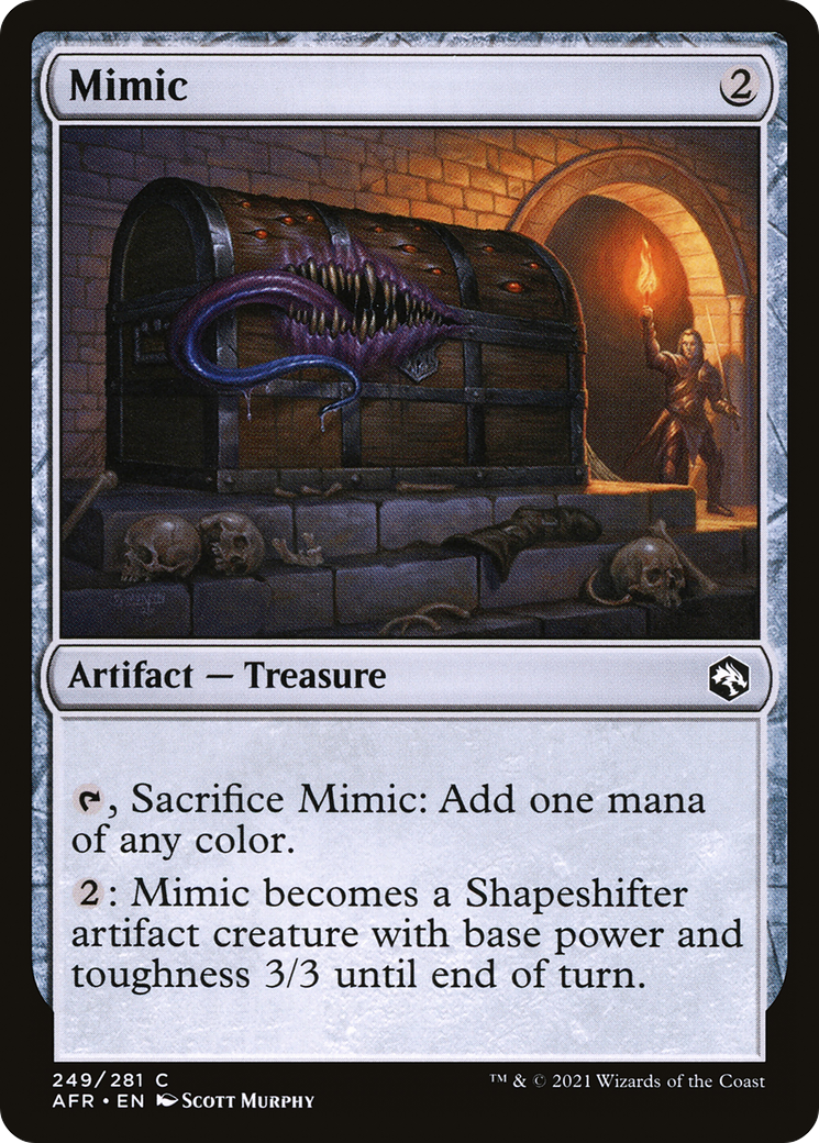 {C} Mimic [Dungeons & Dragons: Adventures in the Forgotten Realms][AFR 249]