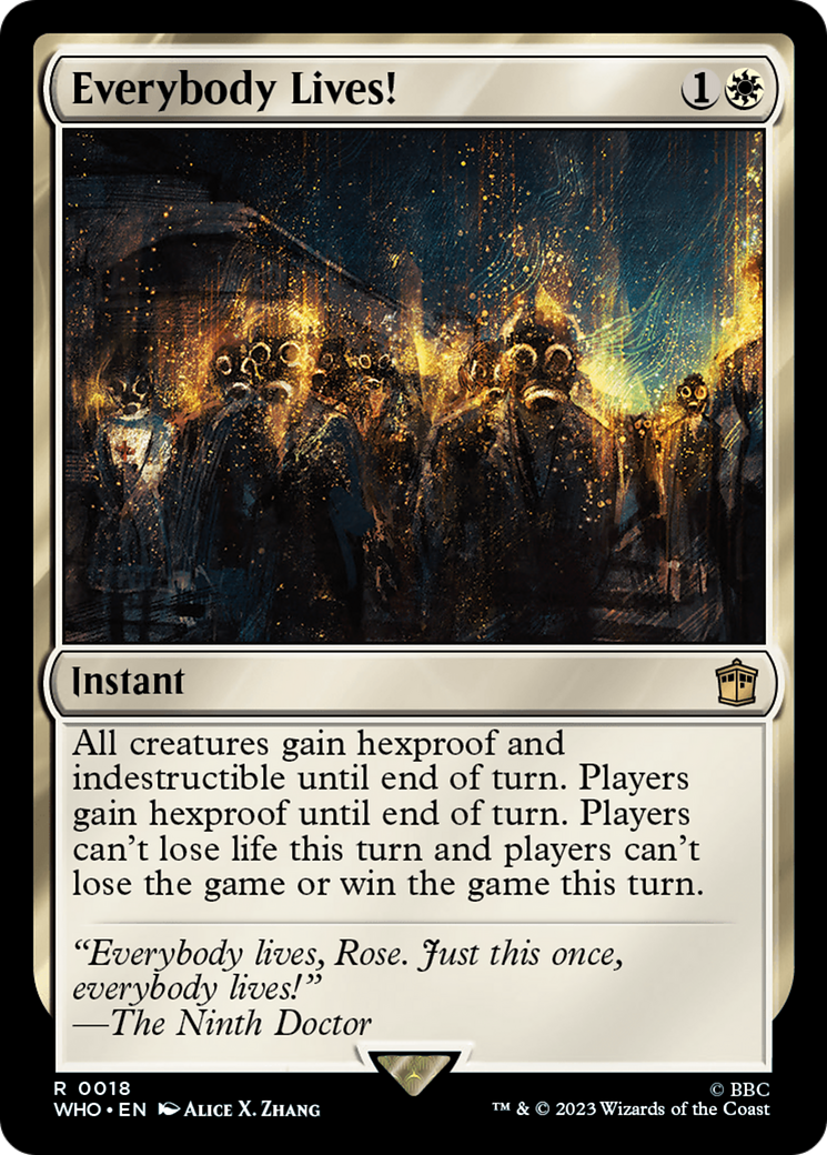 {R} Everybody Lives! [Doctor Who][WHO 018]