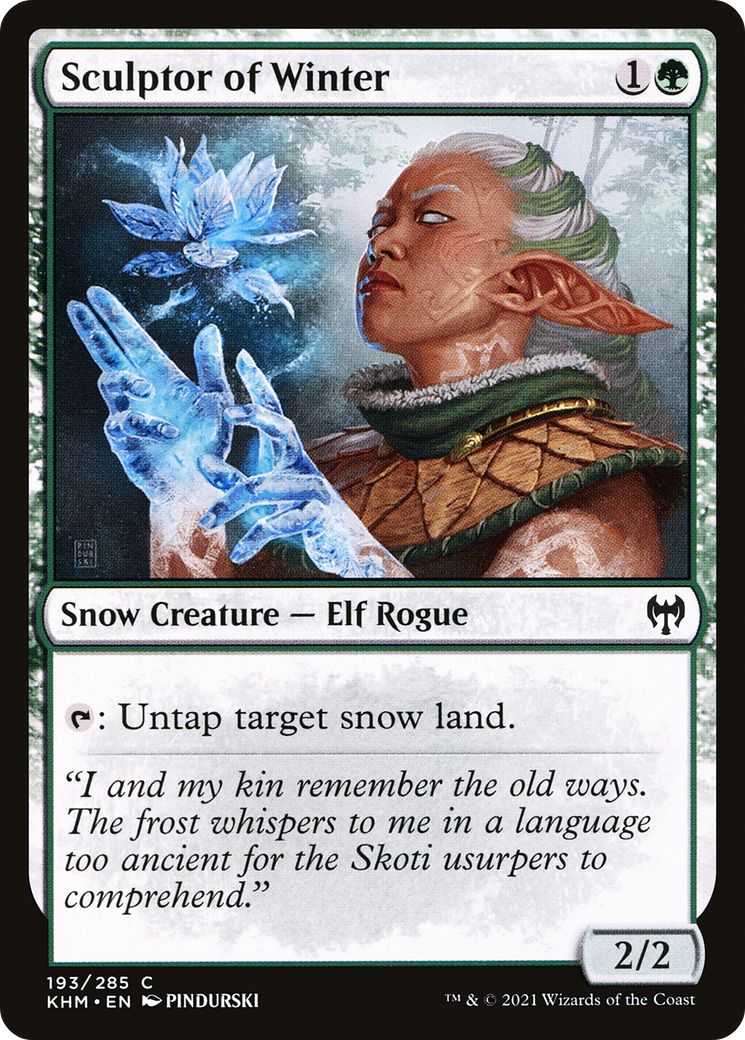 {C} Sculptor of Winter [Kaldheim][KHM 193]