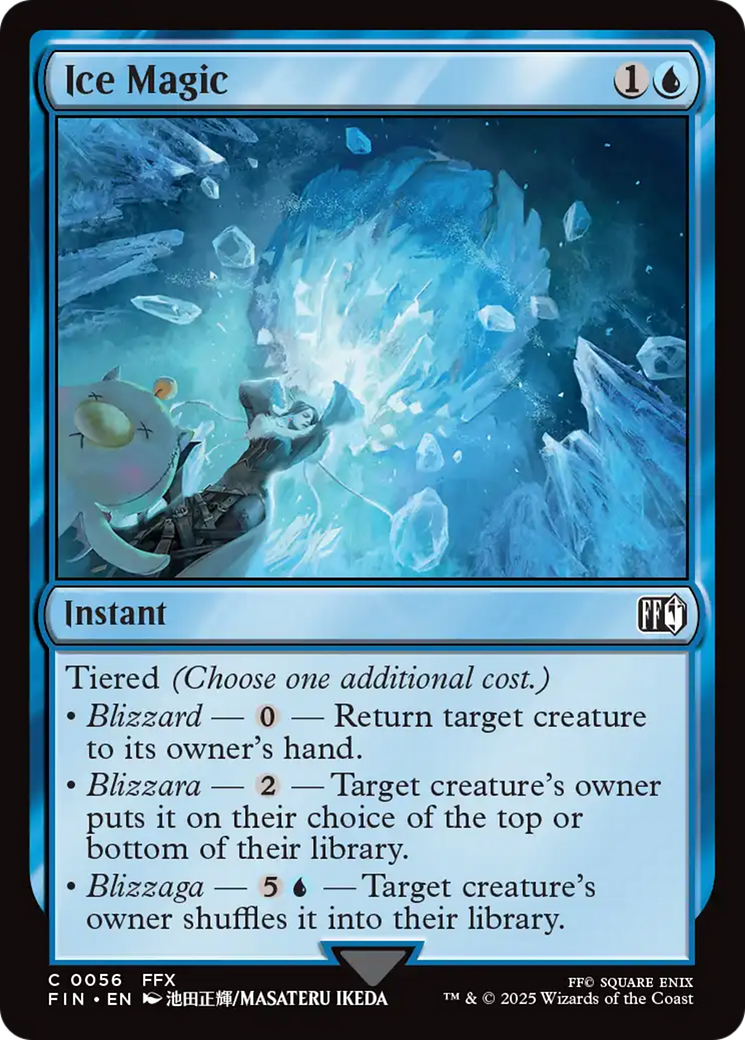 {@C} Ice Magic [FINAL FANTASY][FIN 056]