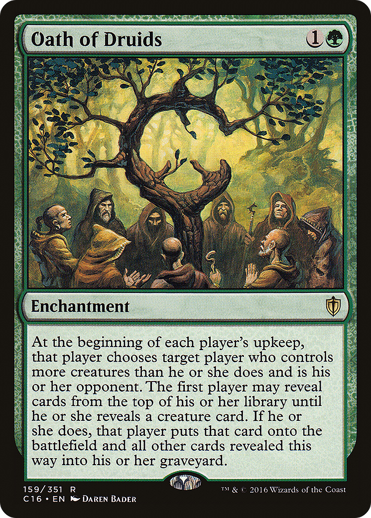 {R} Oath of Druids [Commander 2016][C16 159] - Misty Mountain Games