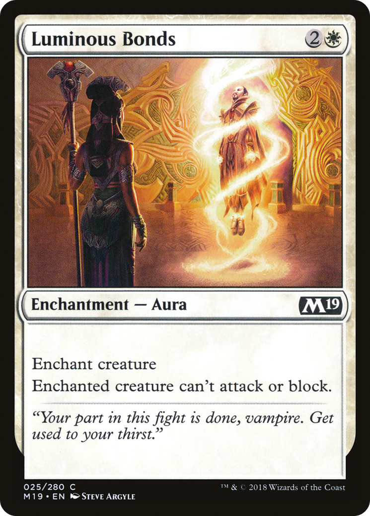 {C} Luminous Bonds [Core Set 2019][M19 025]