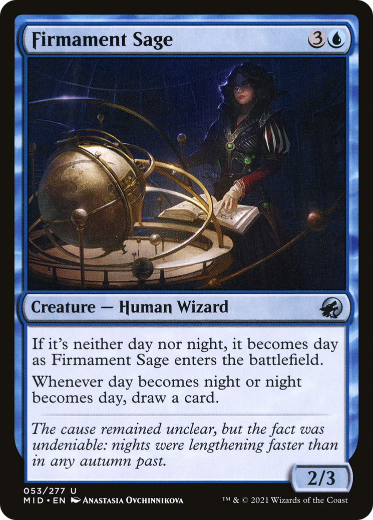 {C} Firmament Sage [Innistrad: Midnight Hunt][MID 053]