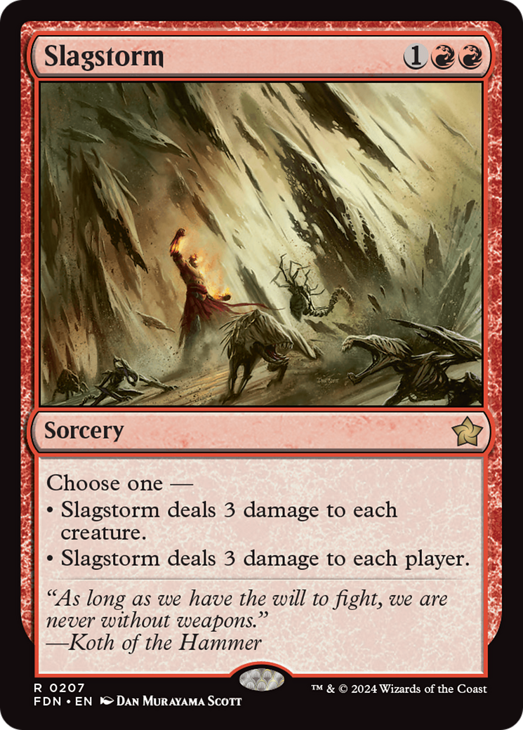 {@R} Slagstorm [Foundations][FDN 207]