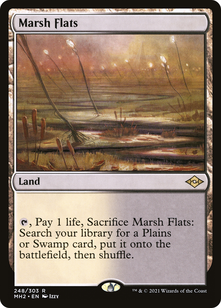 {R} Marsh Flats (Foil) [Modern Horizons 2] [MH2 248]