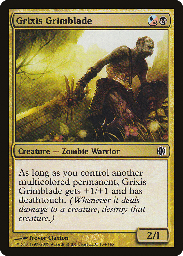 {C} Grixis Grimblade [Alara Reborn][ARB 134]