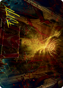 {A} Katilda, Dawnhart Martyr Art Card (Gold-Stamped Signature) [Innistrad: Crimson Vow Art Series][GS AVOW 014]