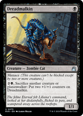 {C} Dreadmalkin [Ravnica Remastered][RVR 075]