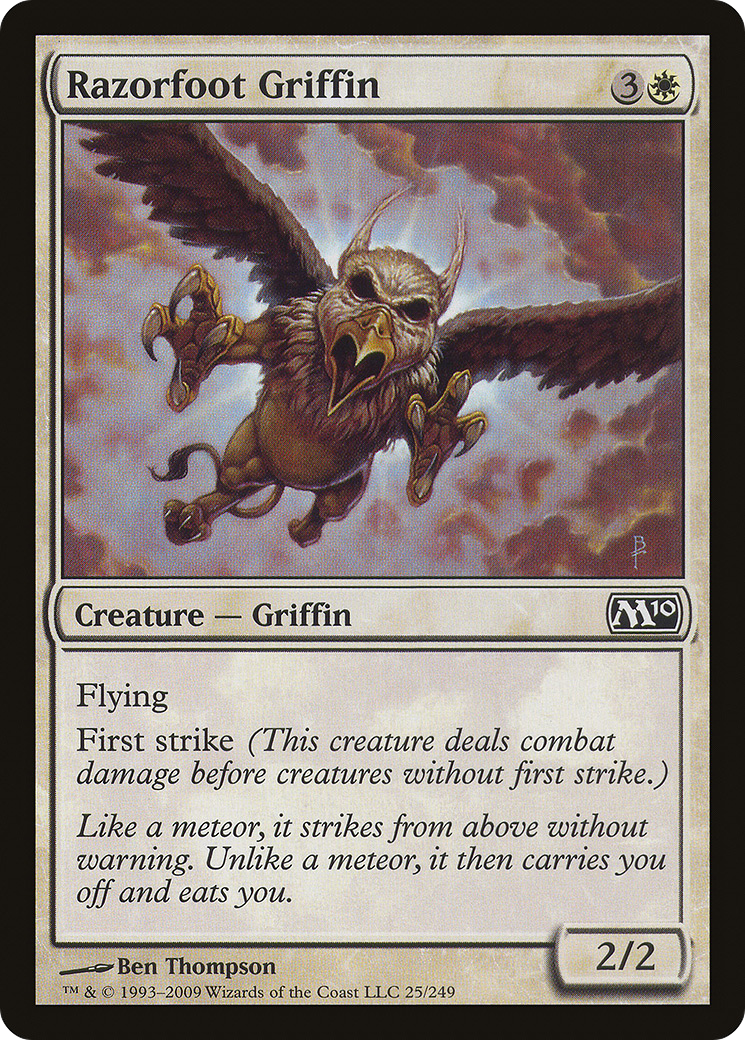 {C} Razorfoot Griffin [Magic 2010][M10 025]