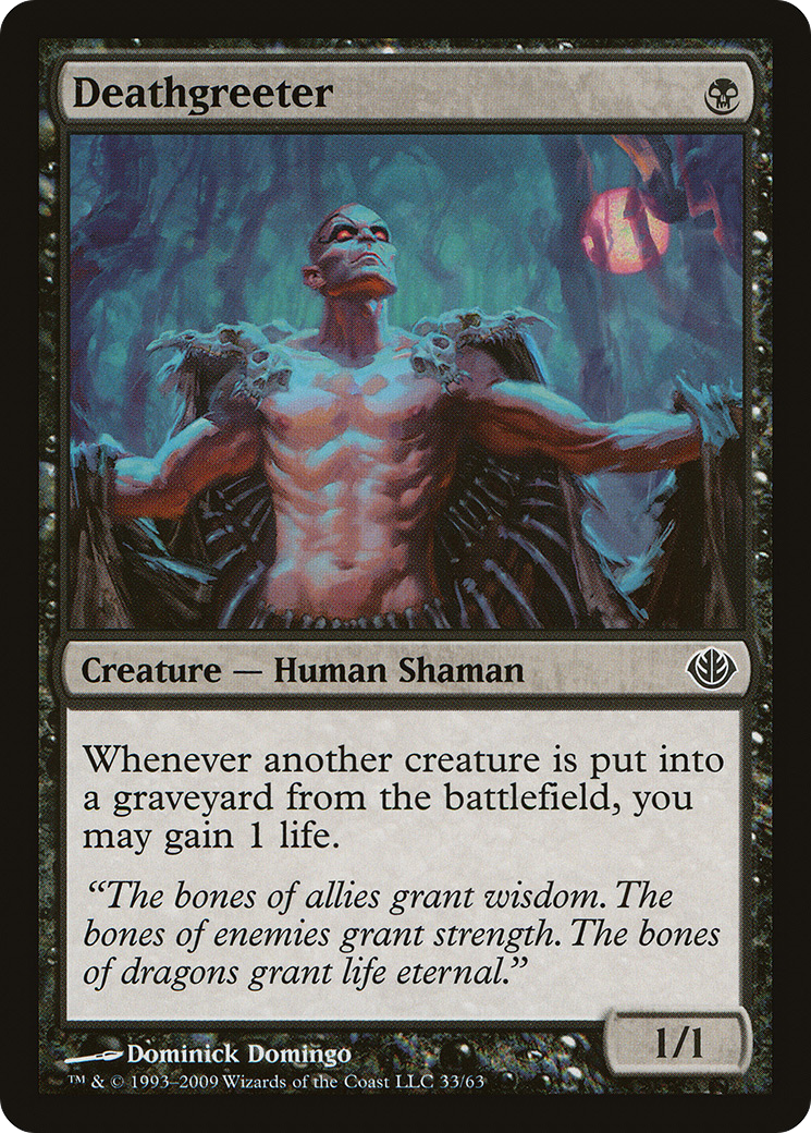 {C} Deathgreeter [Duel Decks: Garruk vs. Liliana][DDD 033]