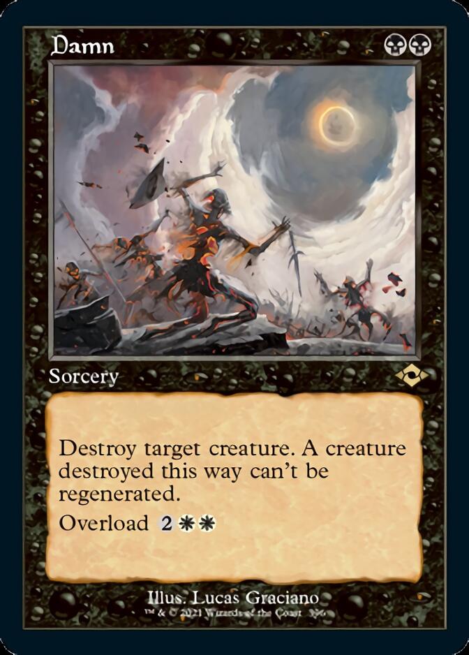 {R} Damn (Retro Foil Etched) [Modern Horizons 2][RF ET MH2 396]