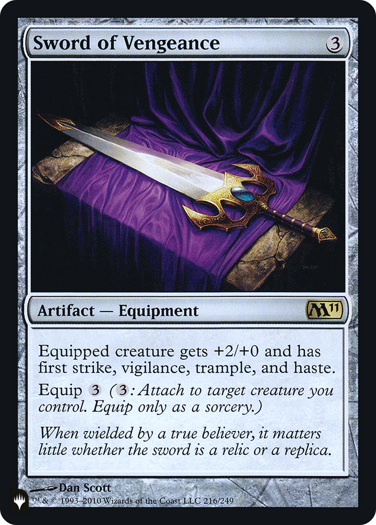 Sword of Vengeance [PLST M11-216]  Foil