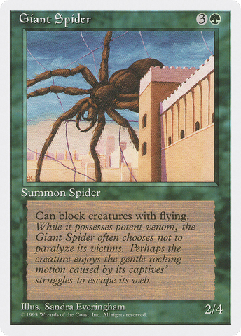 {C} Giant Spider [Fourth Edition][4ED 249]