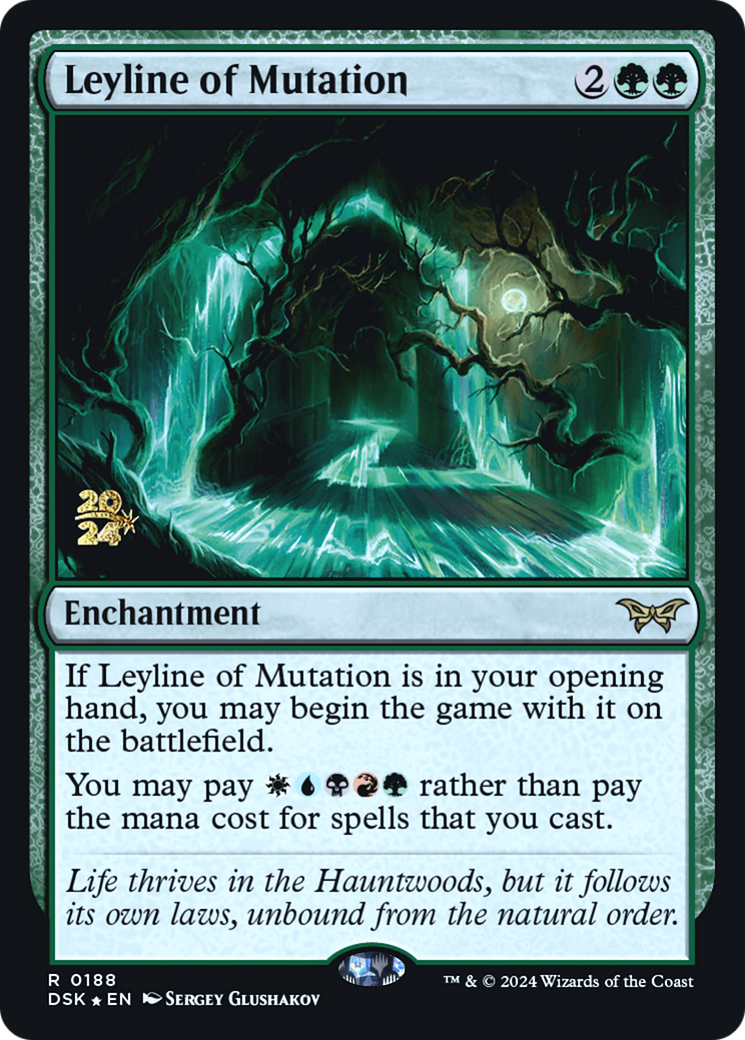 {@R} Leyline of Mutation [Duskmourn: House of Horror Prerelease Promos][PR DSK 188]