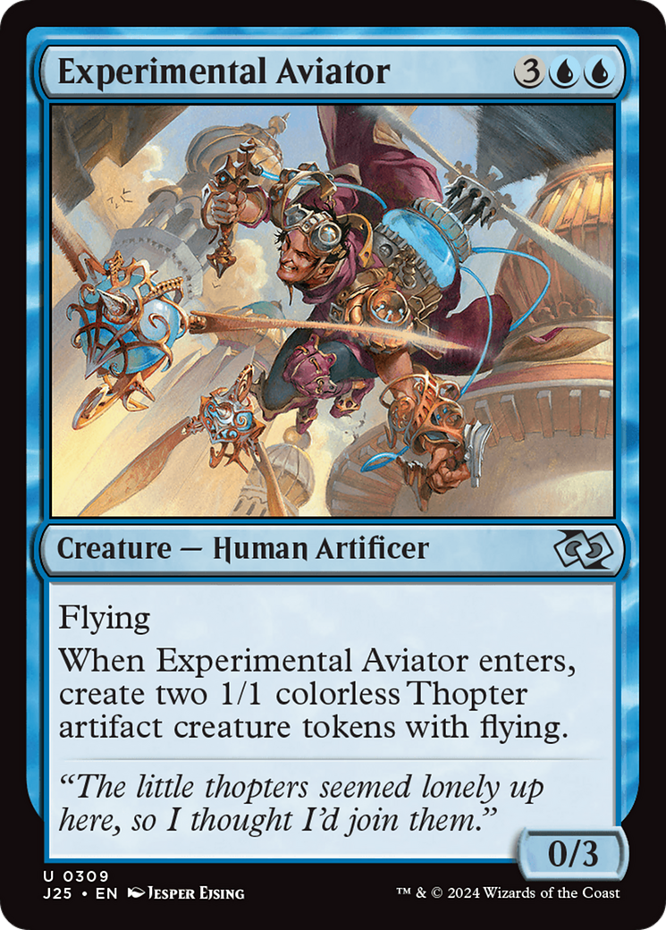 {C} Experimental Aviator [Foundations Jumpstart][J25 309]