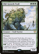 {R} Old-Growth Troll (Promo Pack) [Kaldheim Promos][PP KHM 185]