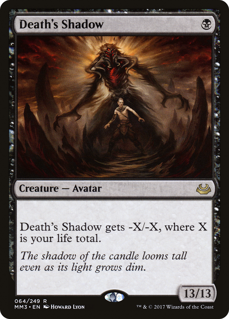 {R} Death's Shadow [Modern Masters 2017][MM3 064] - Misty Mountain Games