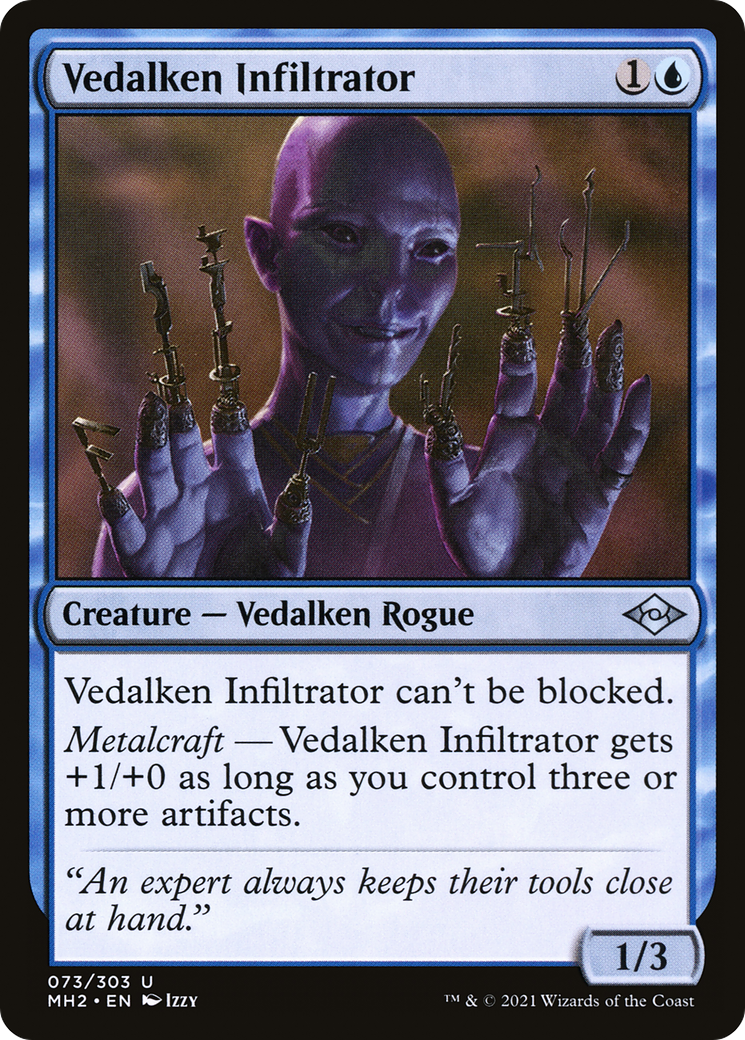 {C} Vedalken Infiltrator (Foil) [Modern Horizons 2] [MH2 073]