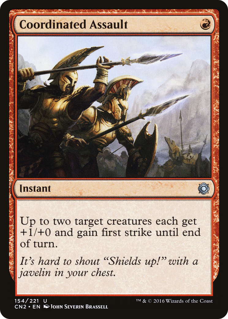 {C} Coordinated Assault [Conspiracy: Take the Crown][CN2 154]