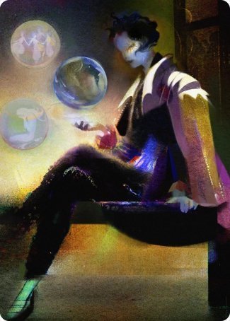 {A} Obscura Interceptor Art Card [Streets of New Capenna Art Series][ASNC 074]