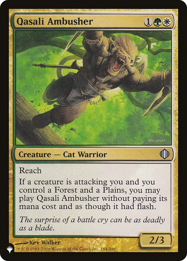 Qasali Ambusher [LIST 184/249]