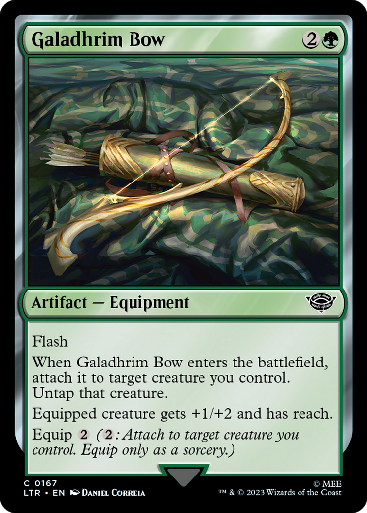 {C} Galadhrim Bow [The Lord of the Rings: Tales of Middle-Earth][LTR 167]