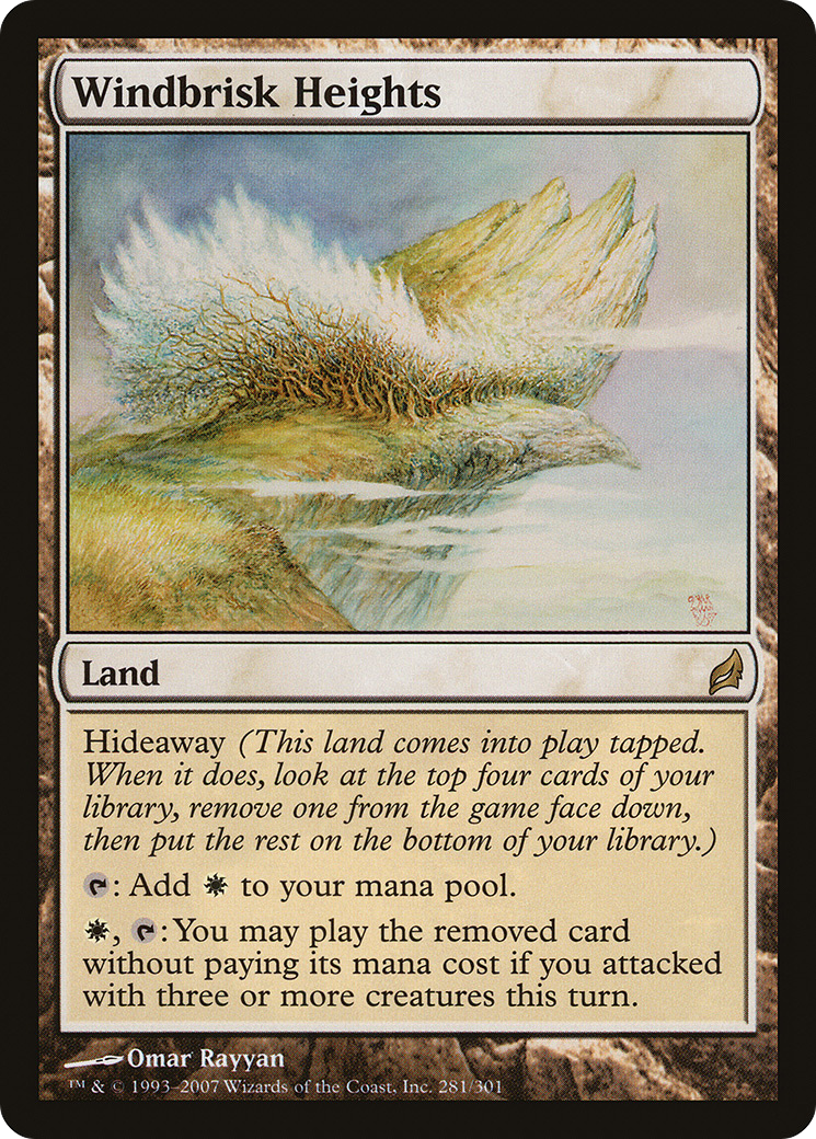 {R} Windbrisk Heights [Lorwyn][LRW 281] - Misty Mountain Games