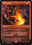 {C} Slaying Fire (Promo Pack) [Throne of Eldraine Promos][PP ELD 394]