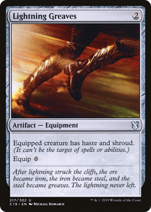 {C} Lightning Greaves [Commander 2019][C19 217]
