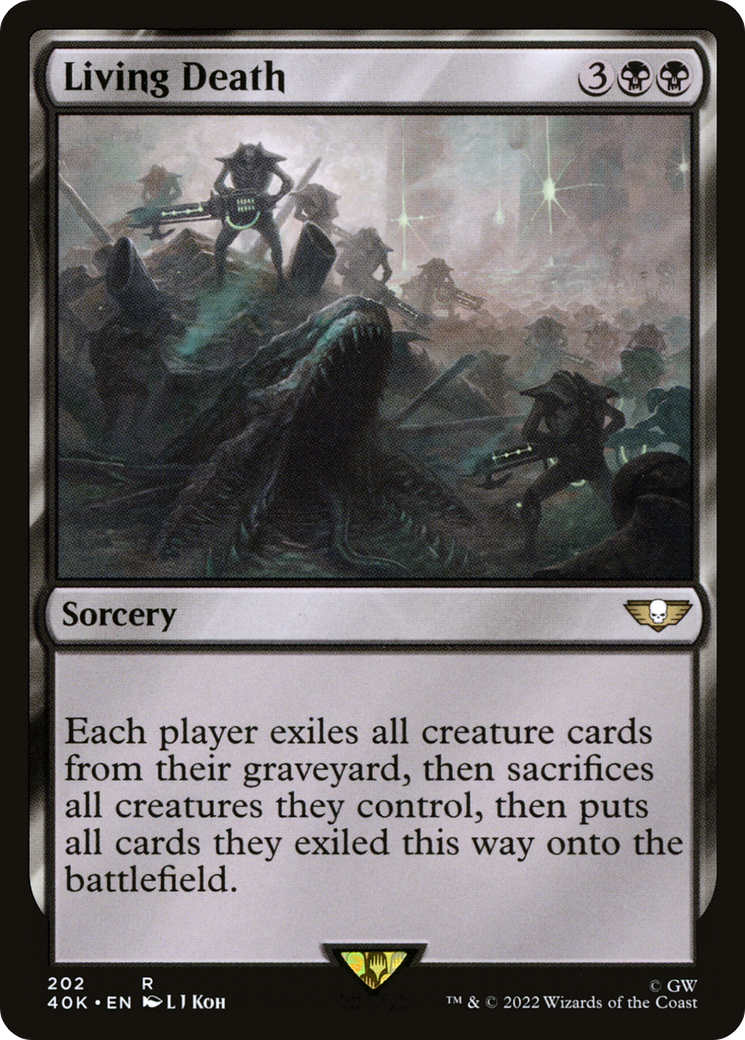{R} Living Death [Universes Beyond: Warhammer 40,000][40K 202]