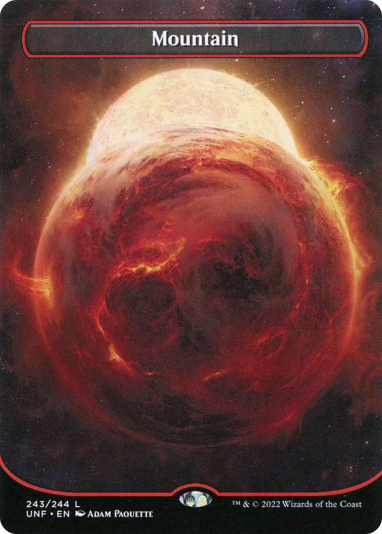 {B}[UNF 243] Mountain (Orbital Space-ic Land) (243) [Unfinity]