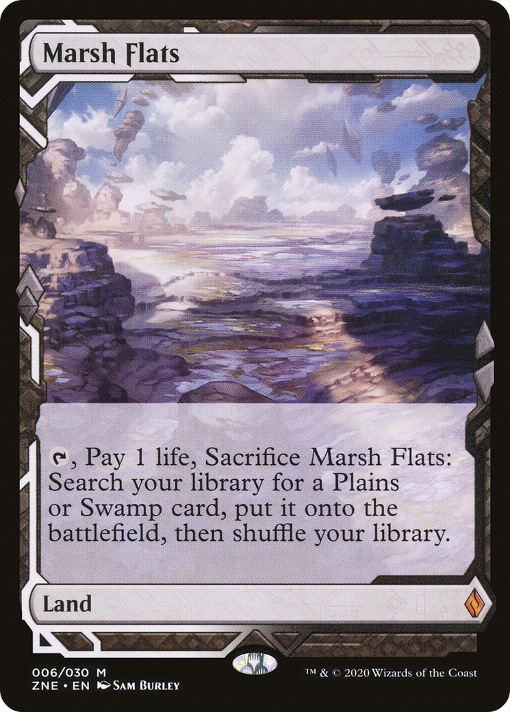 {R} Marsh Flats (Expeditions) [Zendikar Rising Expeditions][ZNE 006]