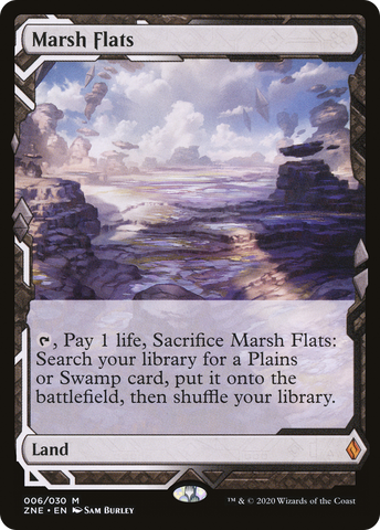 {R} Marsh Flats (Expeditions) [Zendikar Rising Expeditions][ZNE 006]