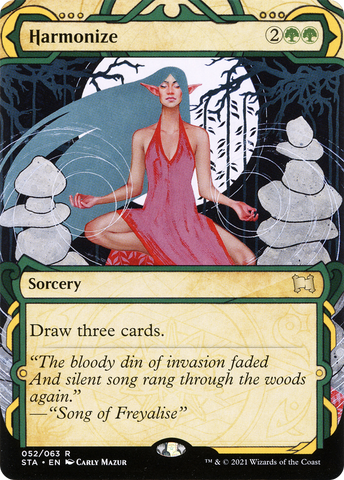 {R} Harmonize [Strixhaven: School of Mages Mystical Archive][STA 052]