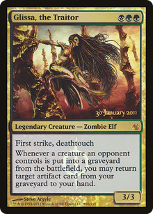 {R} Glissa, the Traitor [Mirrodin Besieged Prerelease Promos][PR MBS 096] - Misty Mountain Games