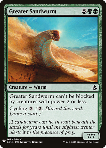 {C} Greater Sandwurm [Mystery Booster][LS AKH 168]