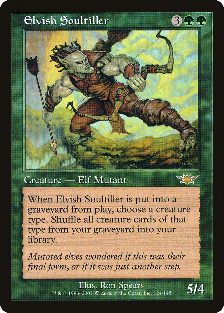{R} Elvish Soultiller [Legions][LGN 124] - Misty Mountain Games