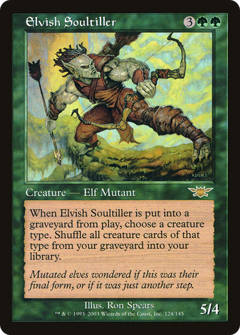 {R} Elvish Soultiller [Legions][LGN 124]