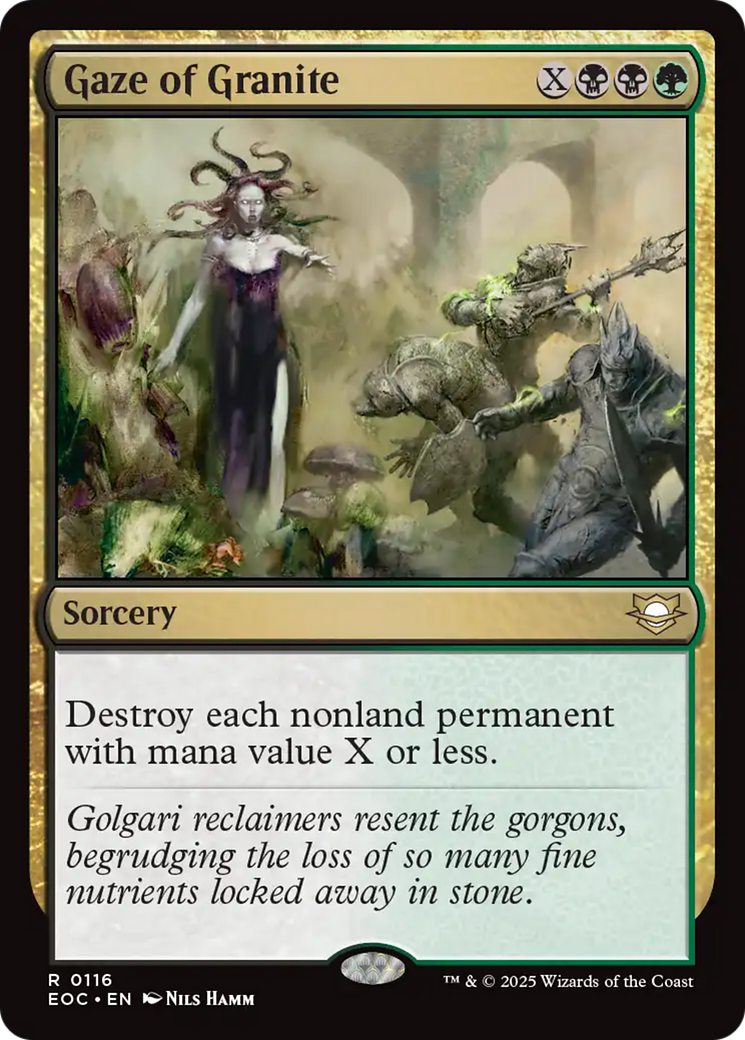 {R} Gaze of Granite [Edge of Eternities Commander][EOC 116]