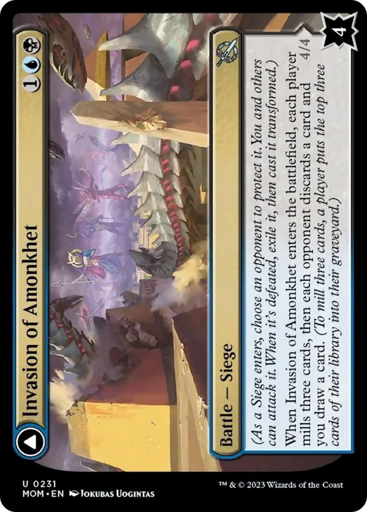 {C} Invasion of Amonkhet // Lazotep Convert [March of the Machine][MOM 231]