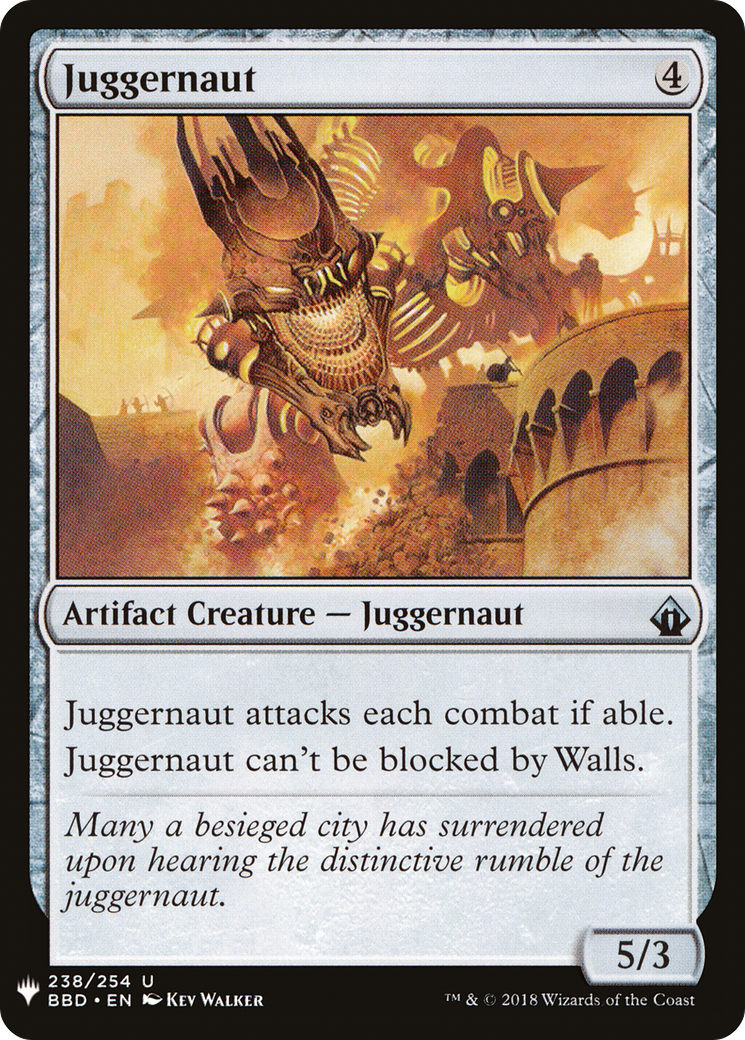 {C} Juggernaut [Mystery Booster][LS BBD 238]