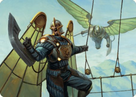 {A} Air Marshal Art Card [The Brothers' War Art Series][ABRO 008]