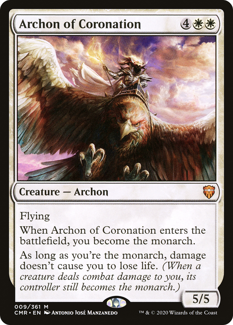 {R} Archon of Coronation [Commander Legends][CMR 009]