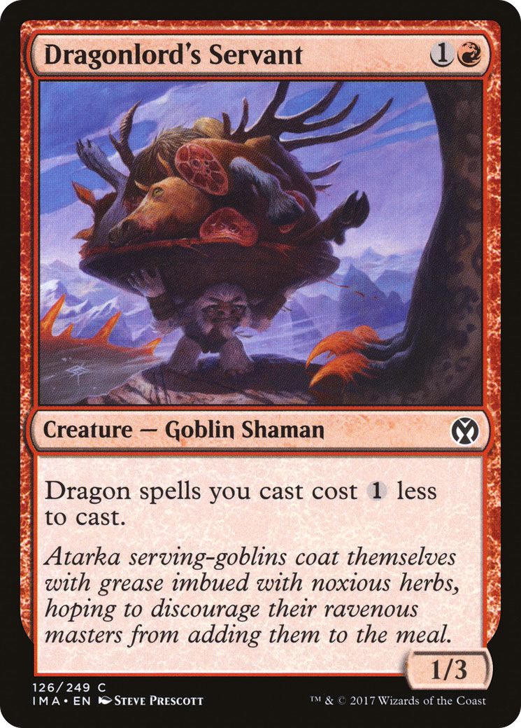 {C} Dragonlord's Servant [Iconic Masters][IMA 126]